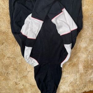 American Eagle Outfitters Black and Gray Hoodie